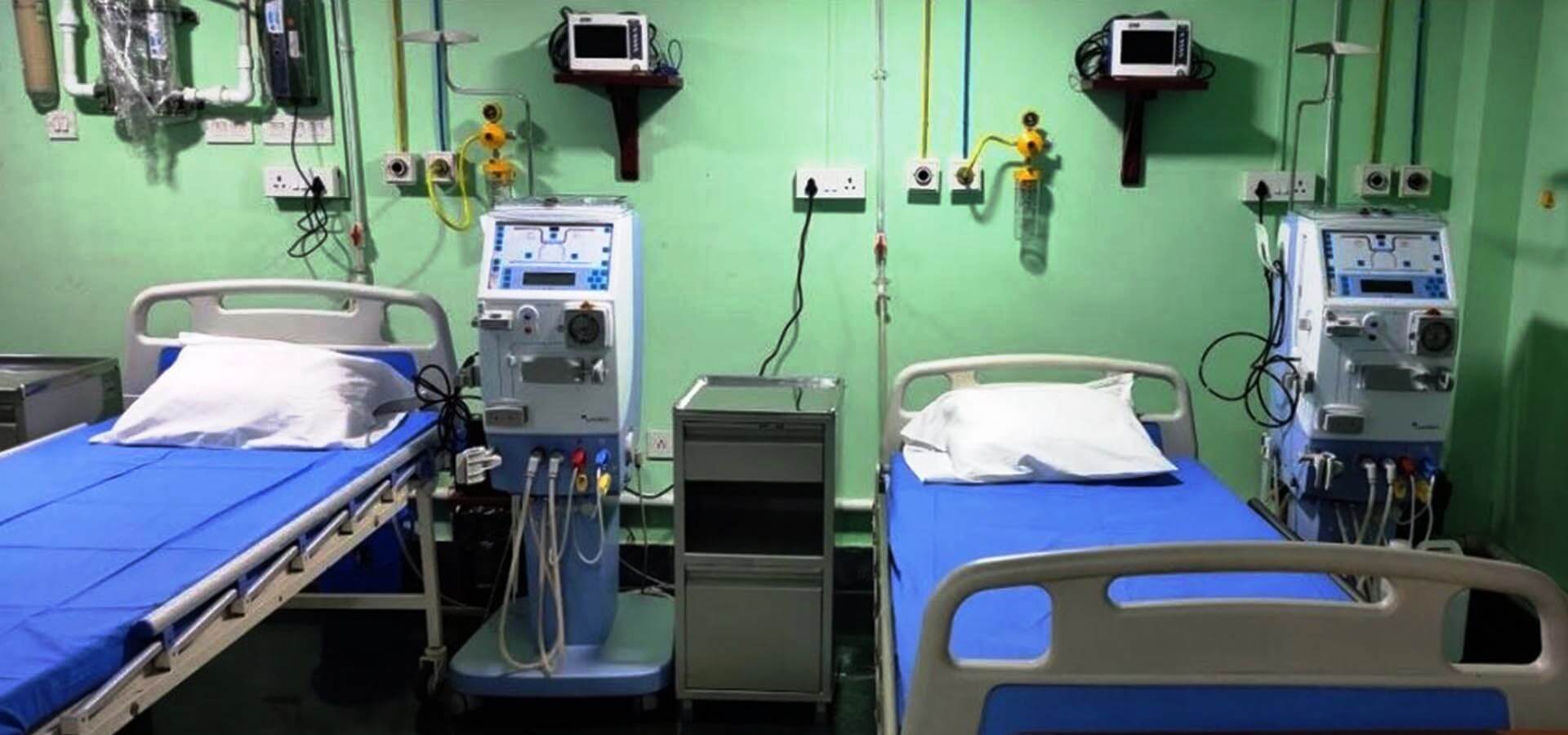 Intensive care unit at Tirhut Central Hospital